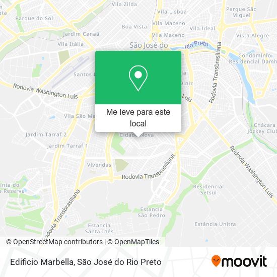 Edificio Marbella mapa