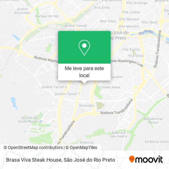 Brasa Viva Steak House mapa