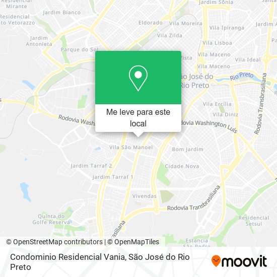 Condominio Residencial Vania mapa