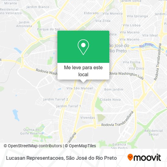 Lucasan Representacoes mapa