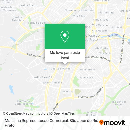 Mansilha Representacao Comercial mapa