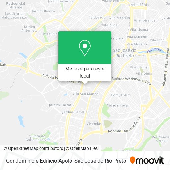 Condomínio e Edificio Apolo mapa