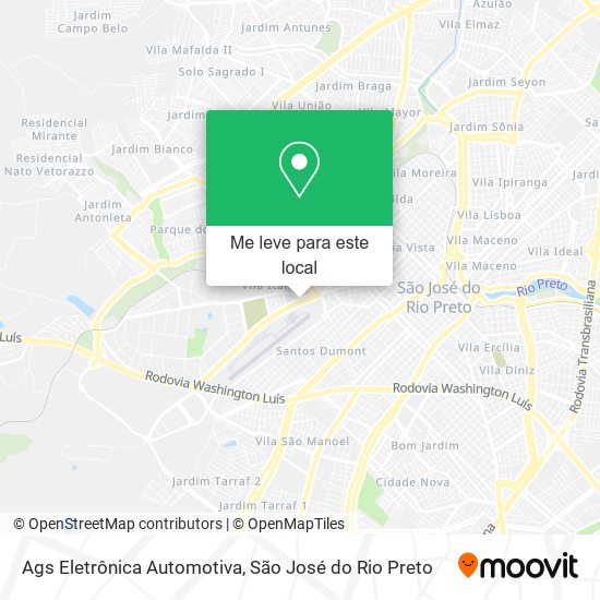 Ags Eletrônica Automotiva mapa
