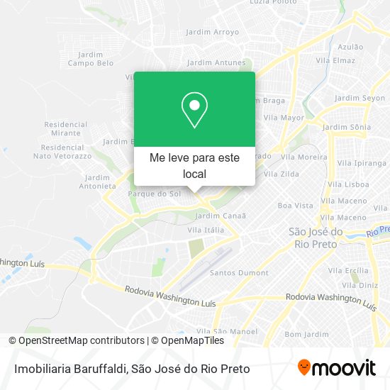 Imobiliaria Baruffaldi mapa