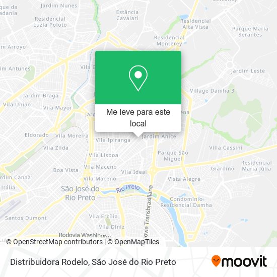 Distribuidora Rodelo mapa
