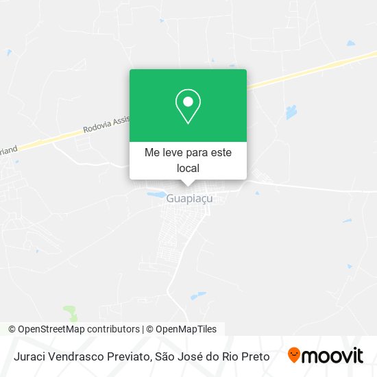Juraci Vendrasco Previato mapa