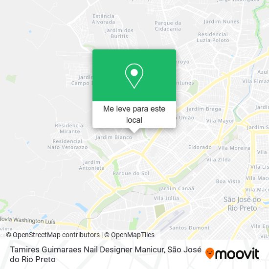 Tamires Guimaraes Nail Designer Manicur mapa