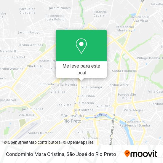 Condominio Mara Cristina mapa