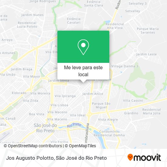 Jos Augusto Polotto mapa