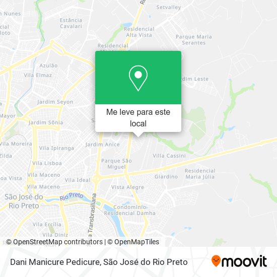 Dani Manicure Pedicure mapa
