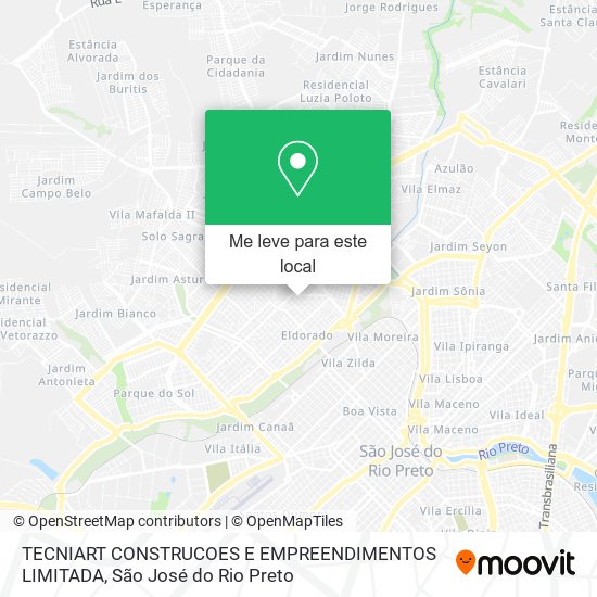 TECNIART CONSTRUCOES E EMPREENDIMENTOS LIMITADA mapa