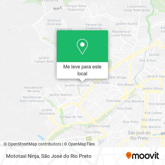 Mototaxi Ninja mapa
