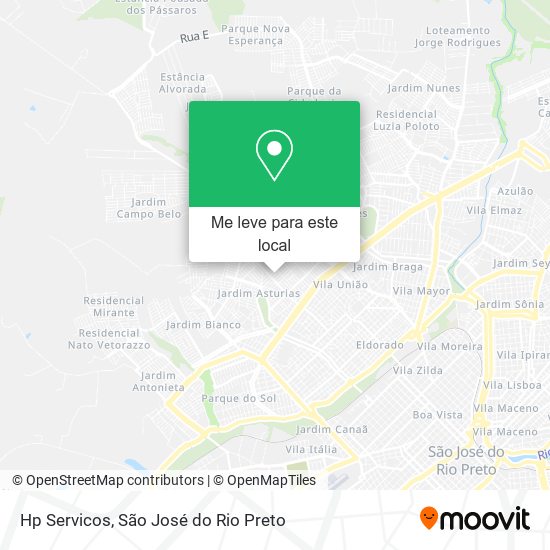 Hp Servicos mapa