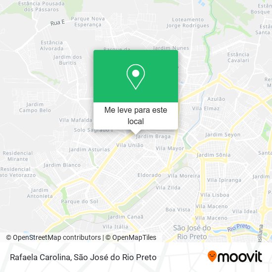Rafaela Carolina mapa