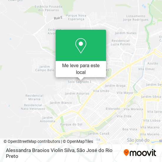 Alessandra Braoios Violin Silva mapa