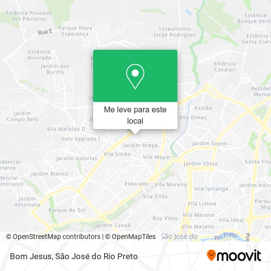 Bom Jesus mapa