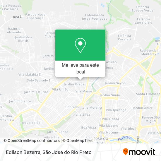Edilson Bezerra mapa
