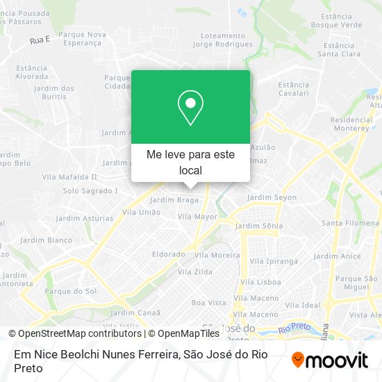 Em Nice Beolchi Nunes Ferreira mapa