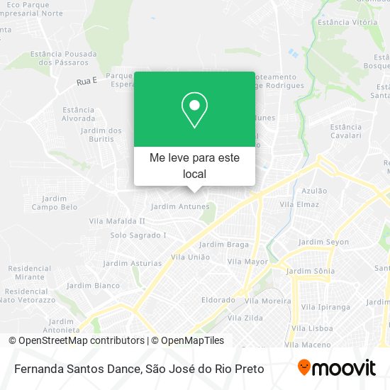 Fernanda Santos Dance mapa