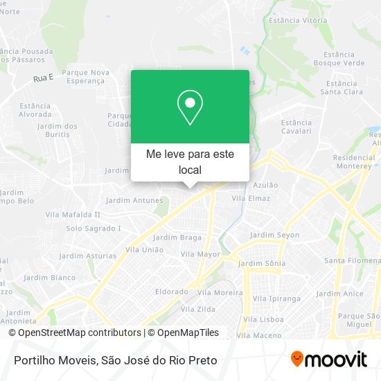 Portilho Moveis mapa