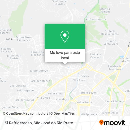 Sl Refrigeracao mapa