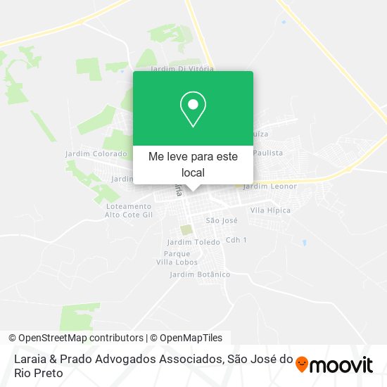 Laraia & Prado Advogados Associados mapa