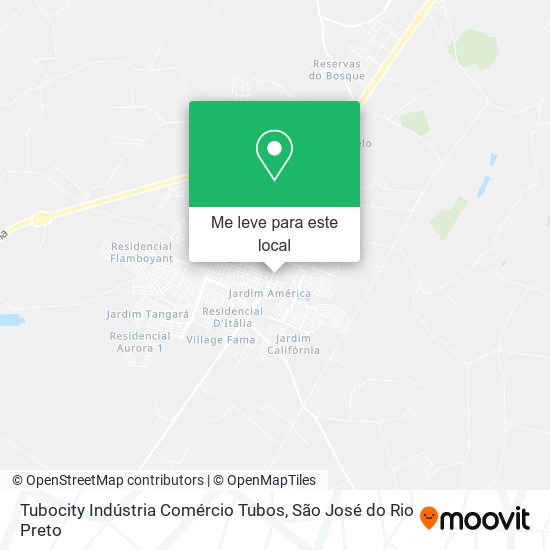 Tubocity Indústria Comércio Tubos mapa