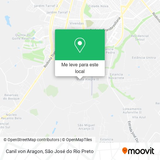 Canil von Aragon mapa