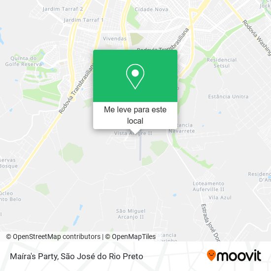 Maíra's Party mapa