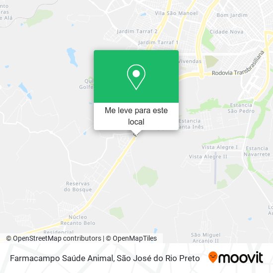 Farmacampo Saúde Animal mapa
