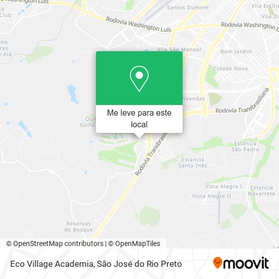 Eco Village Academia mapa