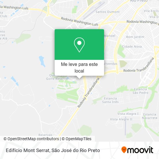 Edifício Mont Serrat mapa