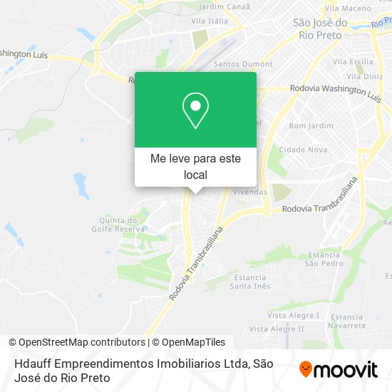 Hdauff Empreendimentos Imobiliarios Ltda mapa