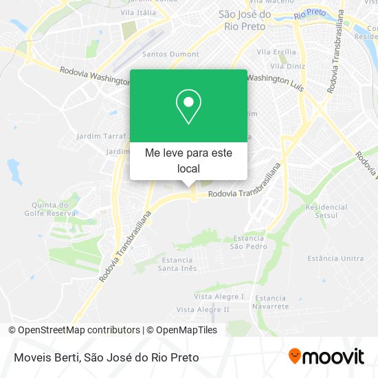 Moveis Berti mapa