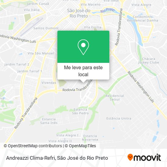 Andreazzi Clima-Refri mapa