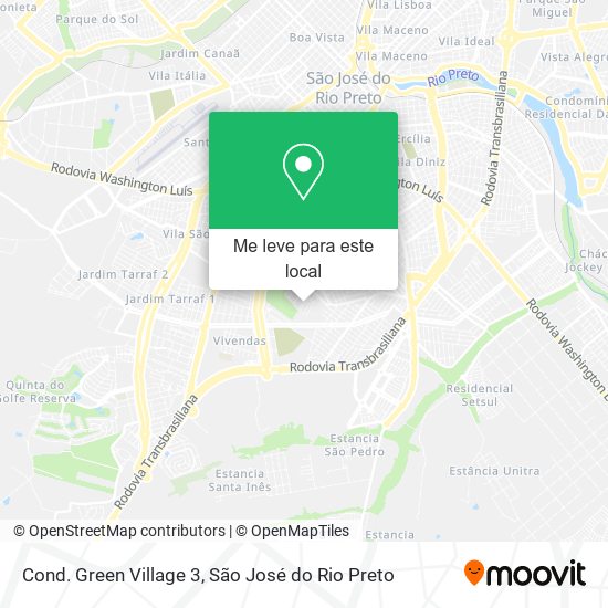Cond. Green Village 3 mapa