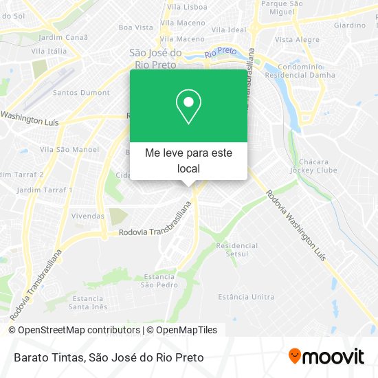 Barato Tintas mapa