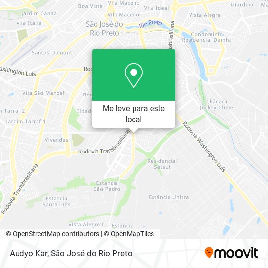 Audyo Kar mapa