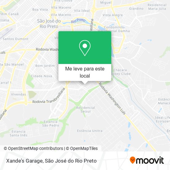 Xande's Garage mapa
