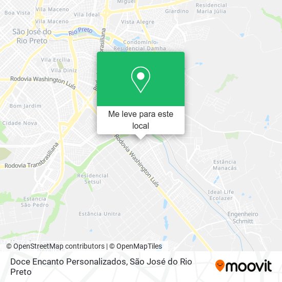 Doce Encanto Personalizados mapa