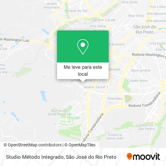 Studio Método Integrado mapa