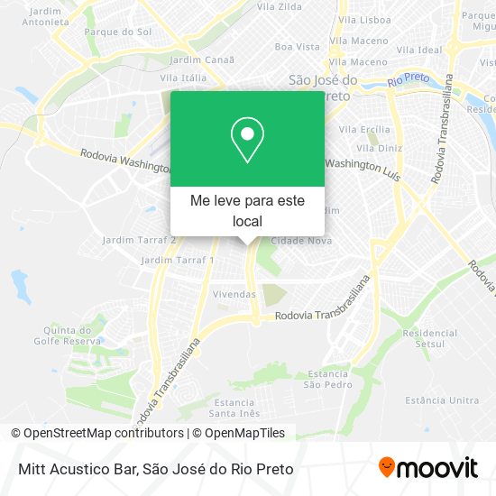 Mitt Acustico Bar mapa