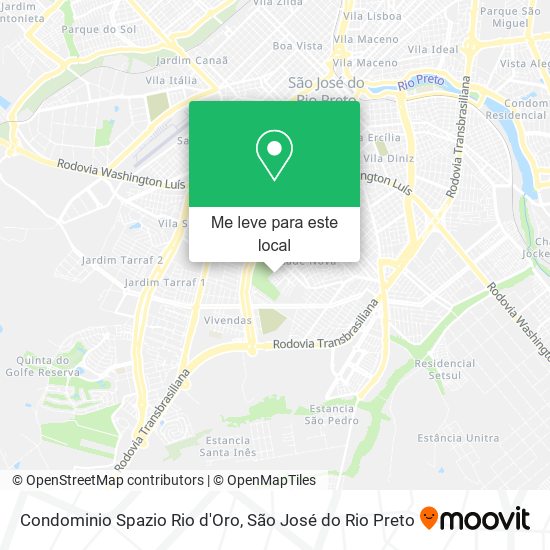 Condominio Spazio Rio d'Oro mapa