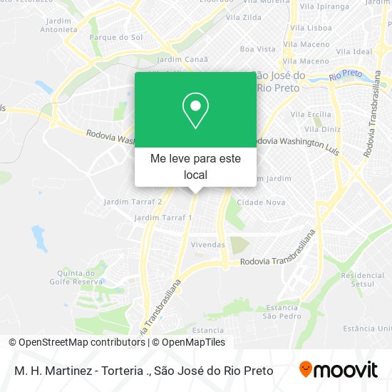 M. H. Martinez - Torteria . mapa