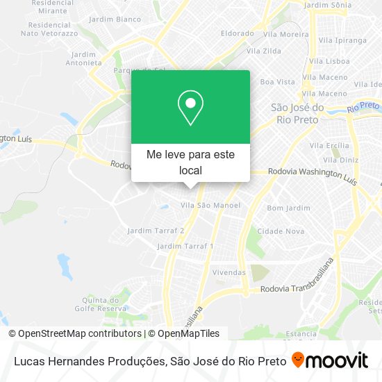 Lucas Hernandes Produções mapa