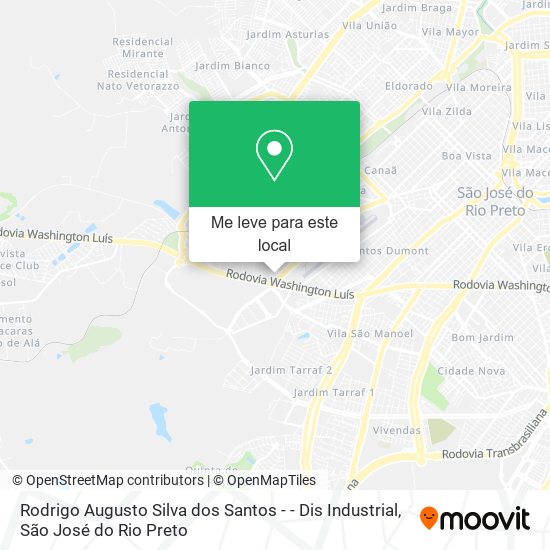 Rodrigo Augusto Silva dos Santos - - Dis Industrial mapa