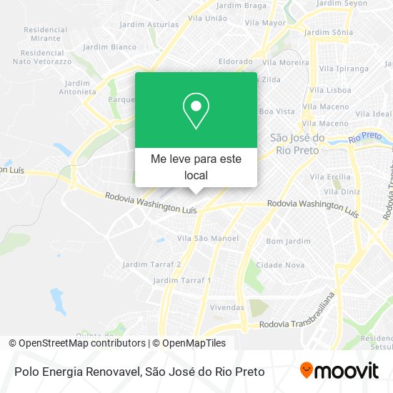 Polo Energia Renovavel mapa