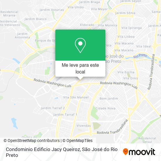 Condominio Edificio Jacy Queiroz mapa
