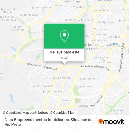 Nipo Empreendimentos Imobiliarios mapa