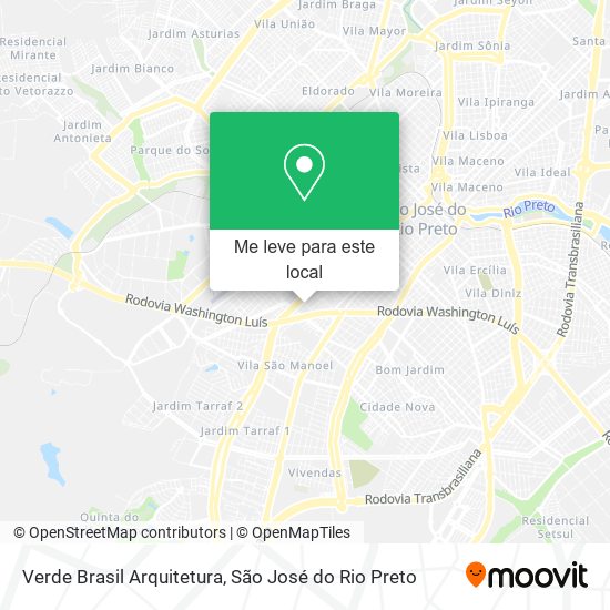 Verde Brasil Arquitetura mapa